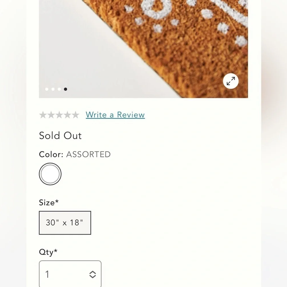 Anthropologie new packaging